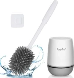 Ultra Flexibele Toilet Borstel | Toilet Brush | Rubber | Siliconen | Hygiënisch | Reiniger | WC Borstel | Universeel | New Design