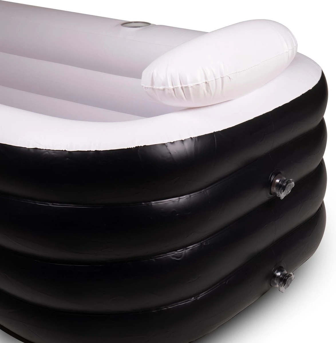 FlowMotion Opblaasbaar Ligbad Met Afdekhoes - Inclusief Pomp En Opbergtas - Ligbad - Zitbad - Zwembad - Opblaasbare Badkuip - Opblaas Bad - Bathtub - Jacuzzi - Opvouwbaar Bad - Badkuip - Afbeelding 4