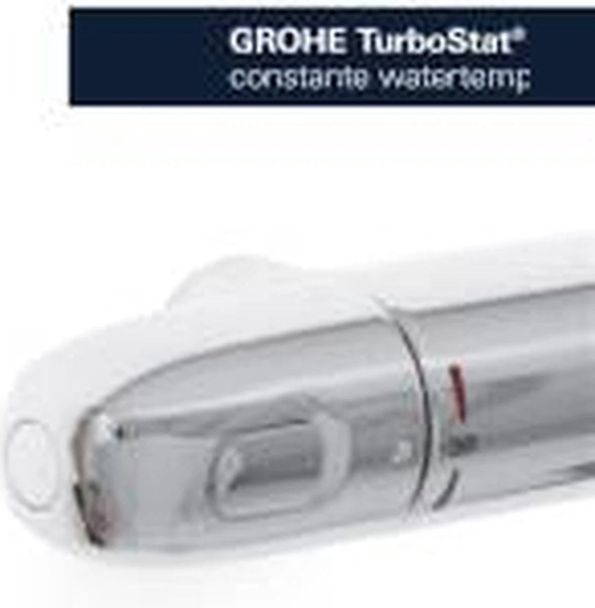 GROHE Grohtherm 1000 New Thermostatische Douchekraan - EcoJoy® - 12cm - Zonder Koppelingen - Chroom - 34147003 - Afbeelding 10
