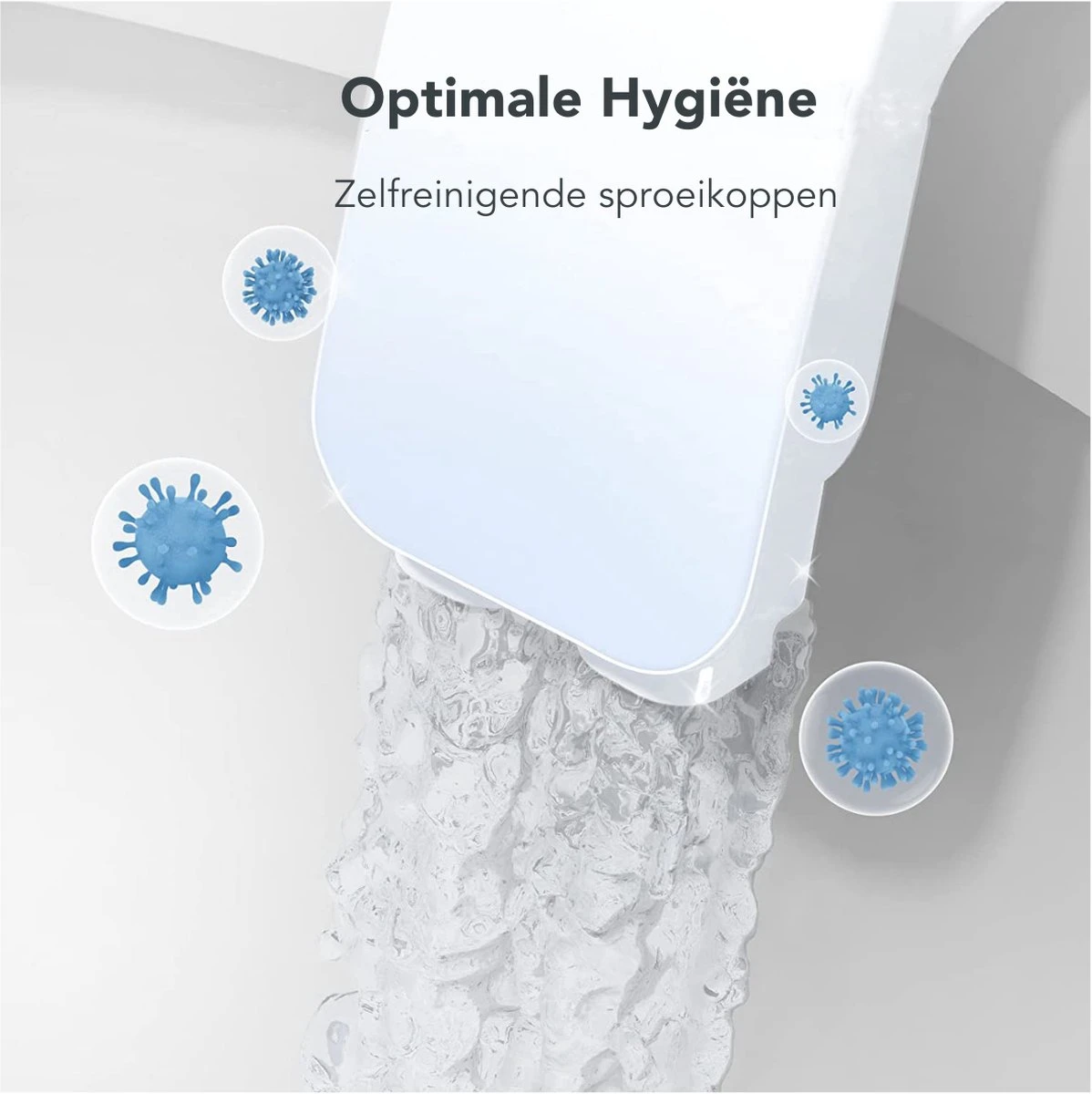 Clean Bum® Elegance Plus Bidet WC- Dubbele Sproeikop - Easy Fit Systeem - Afbeelding 6