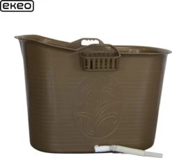 LIFEBATH - Zitbad Nancy - Bath Bucket - Mobiele Badkuip - 200L - Voor Volwassenen - Goud