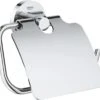 GROHE Essentials Toiletrolhouder - Met Deksel - Chroom - 40367001