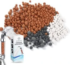 Mineraal Balletjes Navulling Ionische Douchekop – Water Filter- Mineraal Stenen – Vervangende Stenen Voor Sanivo Waterbesparende Douchekop