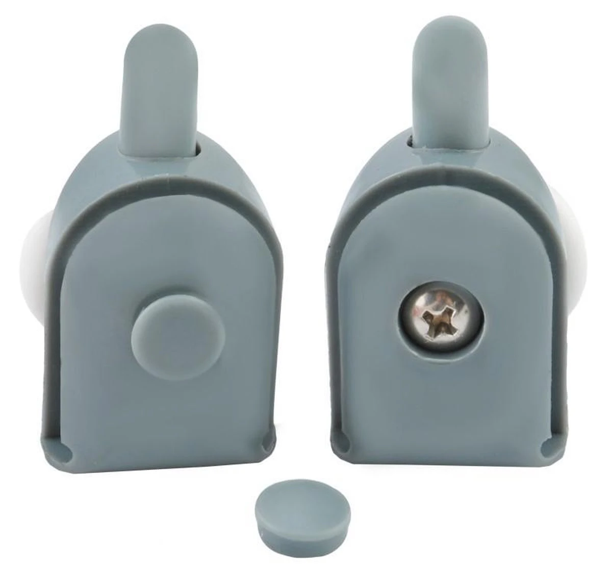 Reserve Wieltjes Voor Douchedeur – Douche Deur Rollers – Wielen Douchedeur – Loopwielen – Katrollen – Set Van 4 Onder En 4 Boven - Afbeelding 4