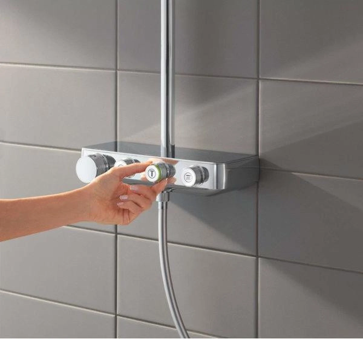 GROHE Euphoria SmartControl 310 Regendouche - CoolTouch - FastFixation - ø 31 Cm - Chroom - Afbeelding 14