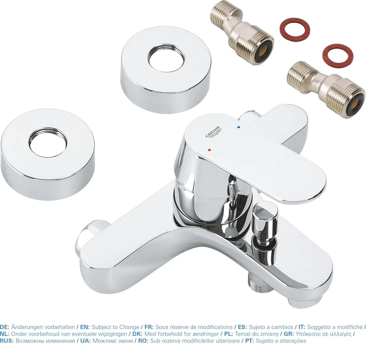 GROHE Eurosmart Cosmopolitan Badkraan - 15 Cm - Chroom -32831000 - Afbeelding 12