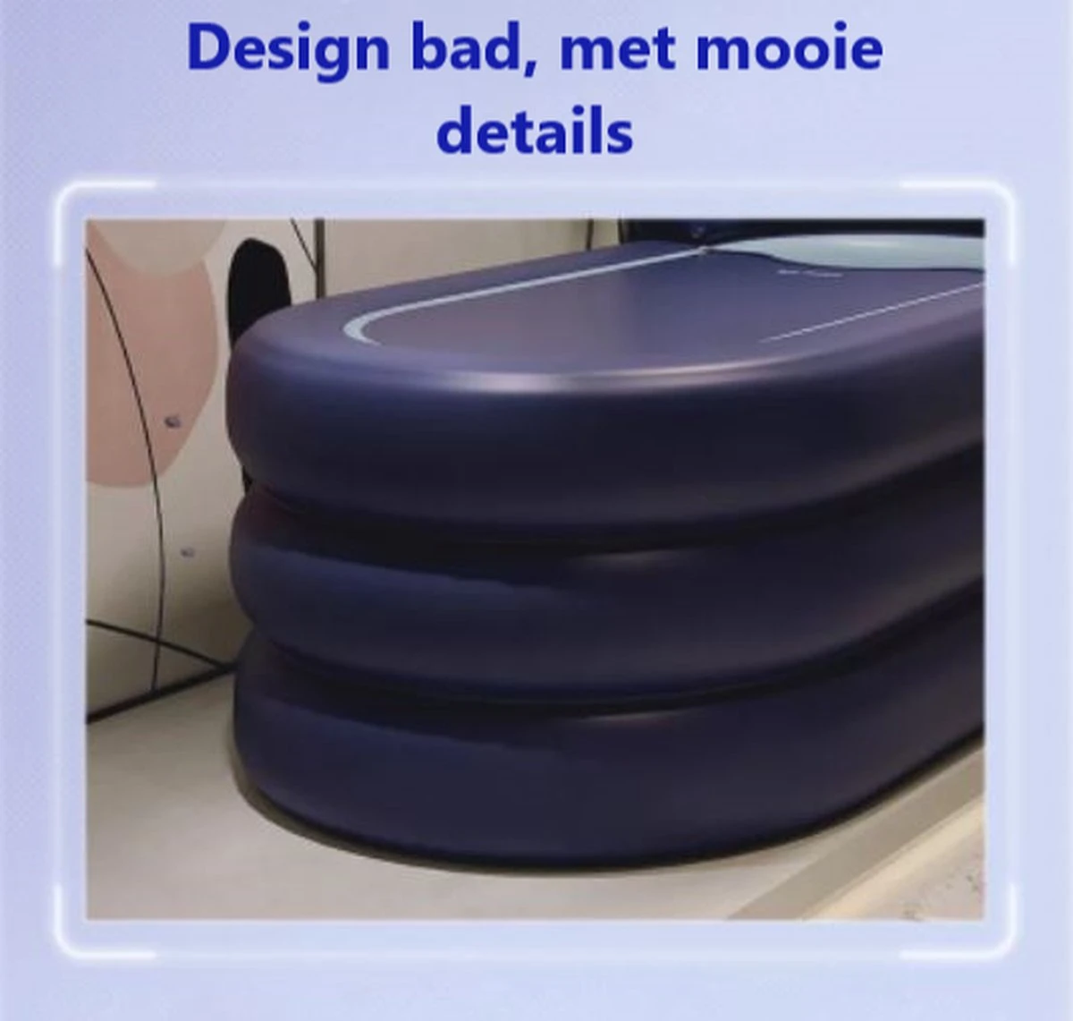 Opblaasbaar Bad - Oranje Ligbad - Zitbad Volwassenen - Ijsbad - Badkuip - Opblaasbad - Opvouwbaar Bad - Opblaas Bad - Afbeelding 4