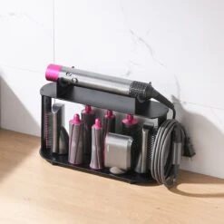 Houder Voor Dyson Airwrap (lange Versie) - Geschikt Voor 8 Accessoires - Passend Voor Dyson Airwrap Complete Long Multistyler - Zwart