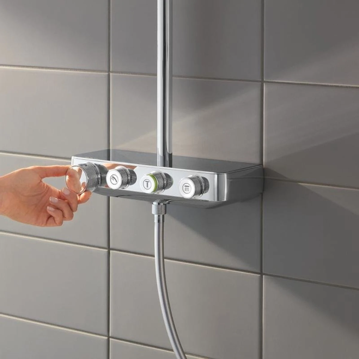 GROHE Euphoria SmartControl 310 Regendouche - CoolTouch - FastFixation - ø 31 Cm - Chroom - Afbeelding 9