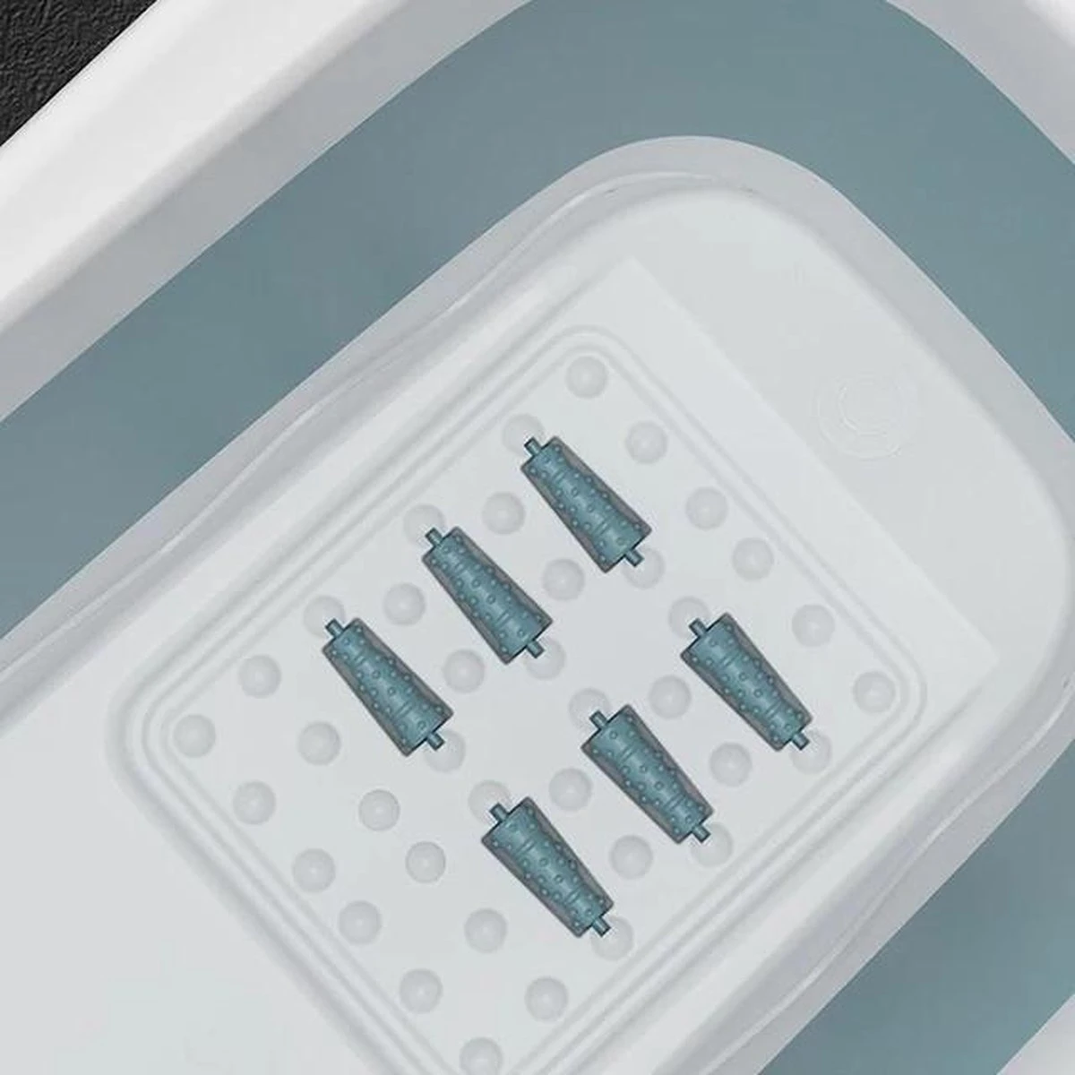 Opvouwbare Ligbad Voor Volwassenen - Blauw - Hard Plastic - Opvouwbaar Bad - 138cm - 200L - Afbeelding 4