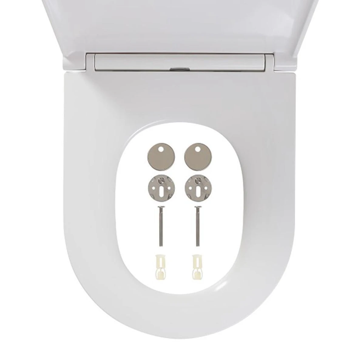 Tiger Elvas - Toiletbril - WC Bril - Duroplast - Wit - Afbeelding 10