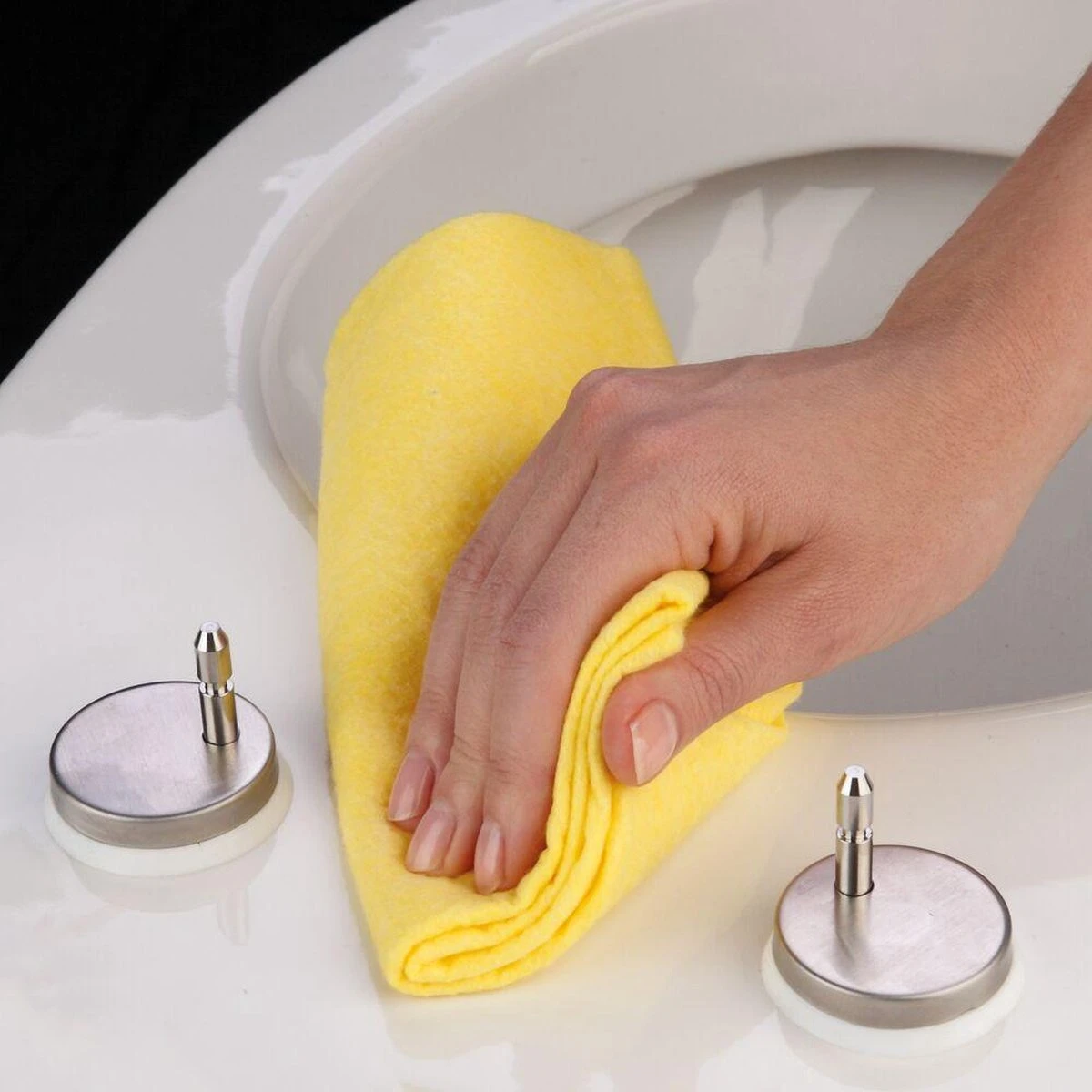 Tiger Memphis - Toiletbril Met Deksel - WC Bril - Duroplast Wit - Afbeelding 6