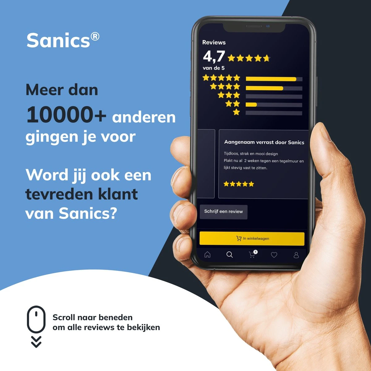 Sanics Handdoekrek Zwart 40 CM – Badkamer Of Keuken – Handdoekstang Zelfklevend – Handdoekhouder - Afbeelding 12