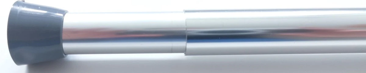 Merkloos Douchegordijnstang - 70-120 Cm Uitschuifbaar - Chroom