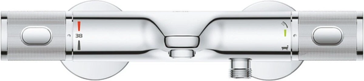 GROHE QuickFix Precision Feel Themostatische Badkraan - EcoJoy® - CoolTouch - 15 Cm - Met Koppelingen - Chroom - 34788000 - Afbeelding 11