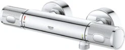 GROHE Precision Feel Thermostatische Douchekraan - EcoJoy - CoolTouch - Incl. Koppelingen - Chroom