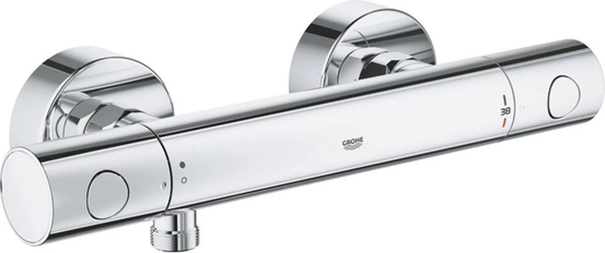 GROHE Grohtherm 800 Cosmopolitan Thermostatische Douchekraan - Met Koppelingen - Chroom - 34765000 - Afbeelding 7