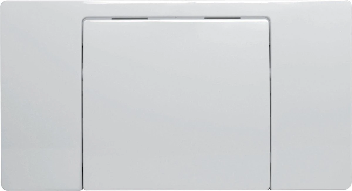 Plieger Neckar Bedieningspaneel – Bedieningspaneel Toilet Wit – Frontbediening – 1 Start/Stop Knop