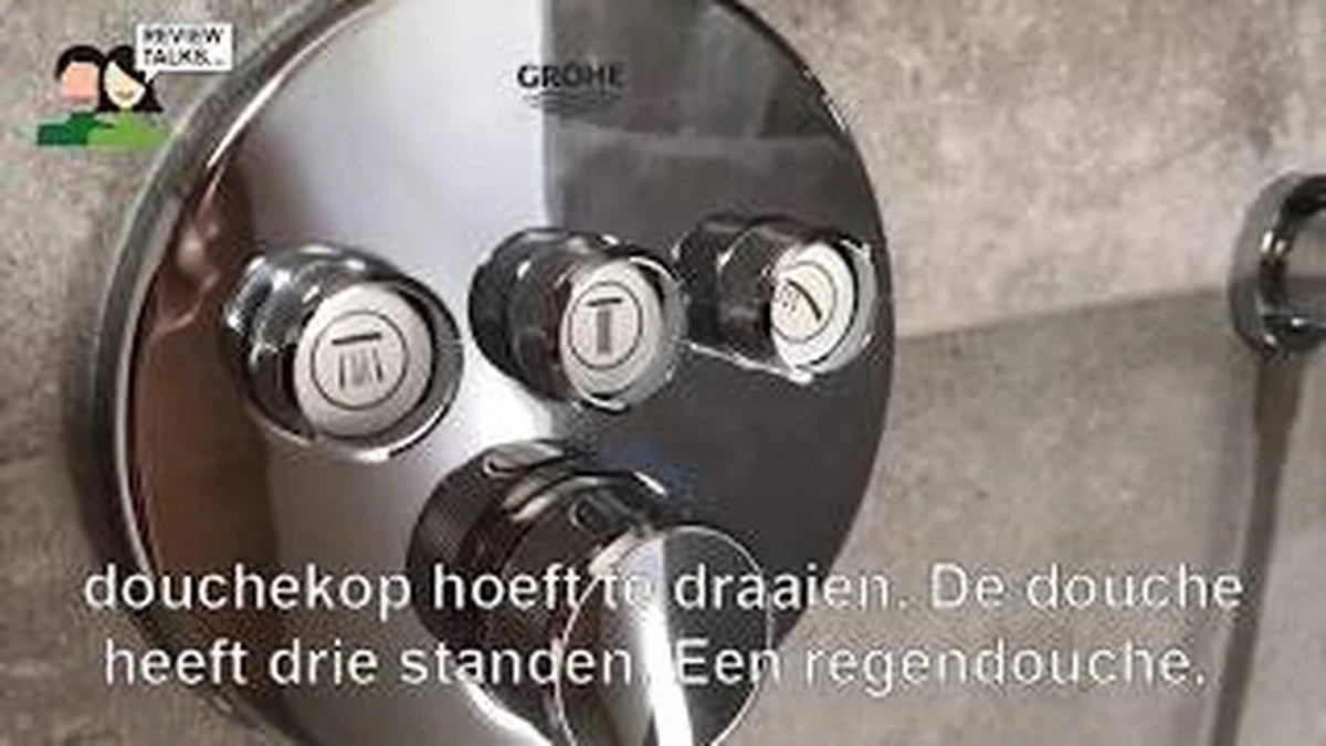 GROHE Grohtherm SmartControl Regendouche - Inbouw - ø 31 Cm - Rond -Chroom - Afbeelding 12