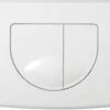 Plieger Main Bedieningspaneel – Bedieningspaneel Toilet – 2 Knoppen – Bedieningspaneel Wit