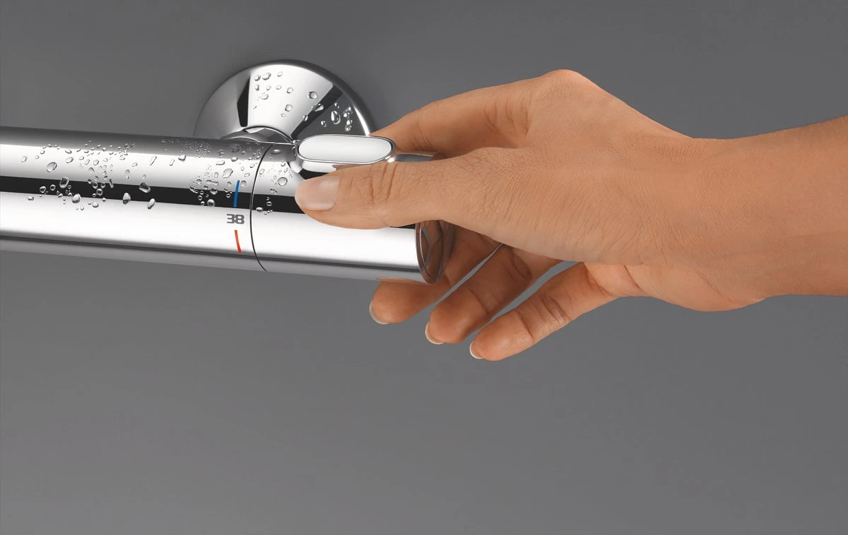 GROHE Precision Flow Thermostatische Douchekraan - EcoJoy® - EcoButton - 15cm - 34840000 - Afbeelding 6