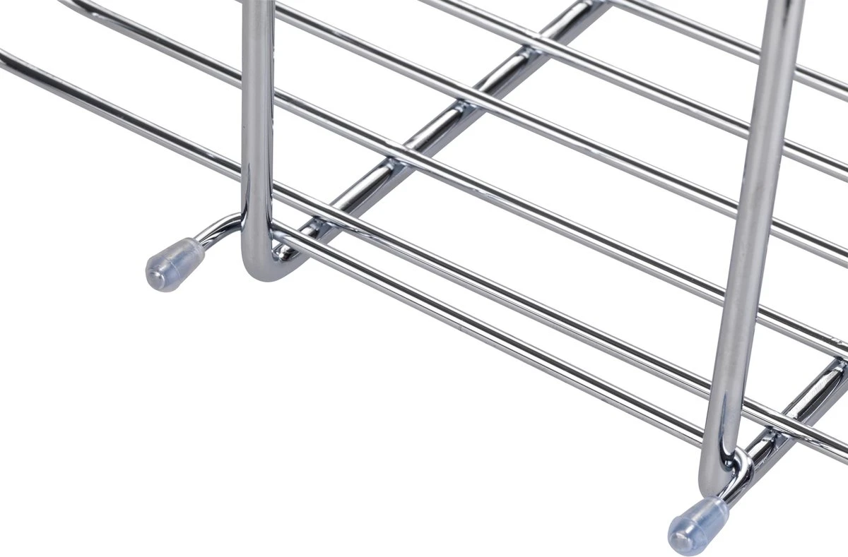 WENKO Doucherek Milo 25x36cm RVS Glanzend - Doucherek Zonder Boren - Doucherek Hangend - Afbeelding 8