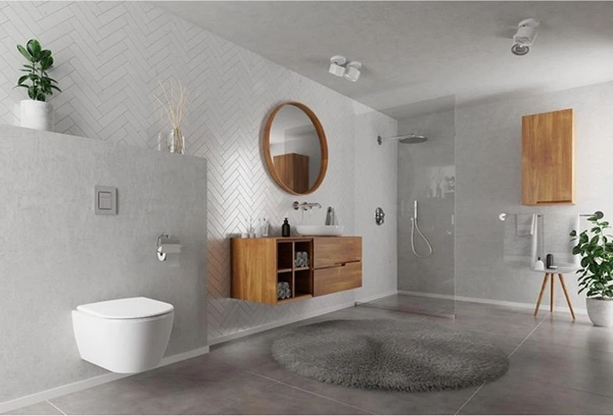 GROHE Grohtherm SmartControl Regendouche - Inbouw - ø 31 Cm - Rond -Chroom - Afbeelding 9