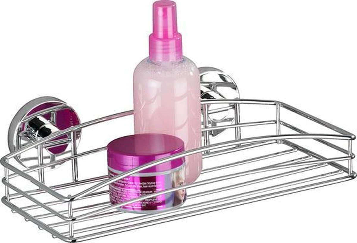 WENKO Vacuum-Loc Doucherek Chroom - Bevestigen Zonder Boren - Afbeelding 18