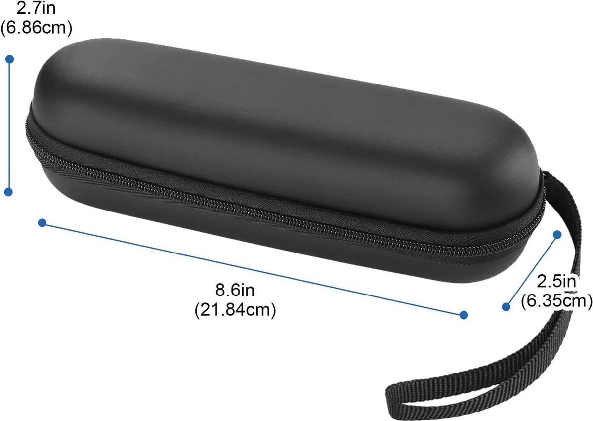 Hoes Voor Oral-B Tandenborstel, Etui, Harde Schaal, Philips Elektrische Tandenborstel, Reisetui, Draagtas, Elektrische Tandenborstelhouder, Houder, Houder, Reistas, Zwart - Afbeelding 7