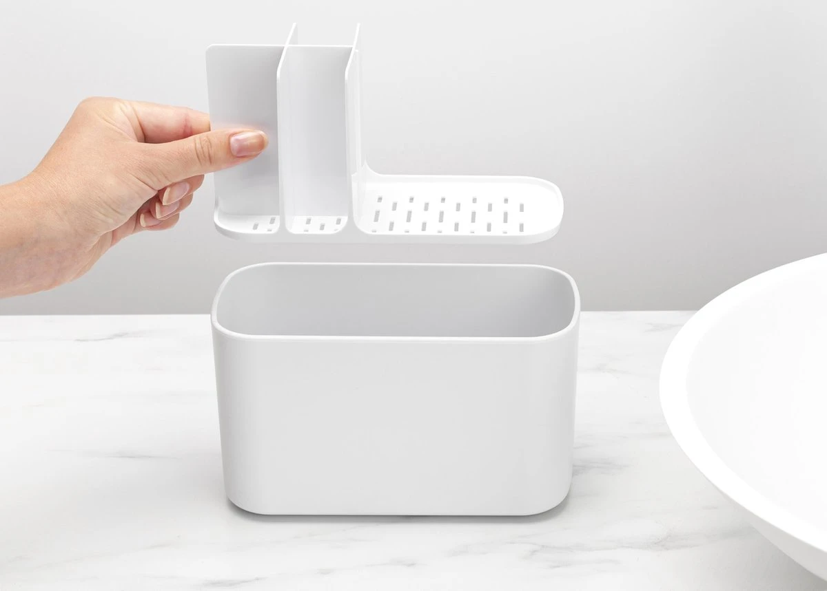 Brabantia ReNew Tandenborstelhouder - 11 X 19,6 X 9,9 Cm - White - Afbeelding 4