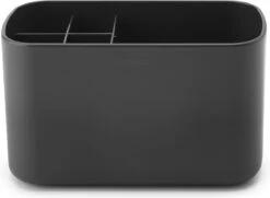 Brabantia ReNew Tandenborstelhouder - 11 X 19,6 X 9,9 Cm - Dark Grey