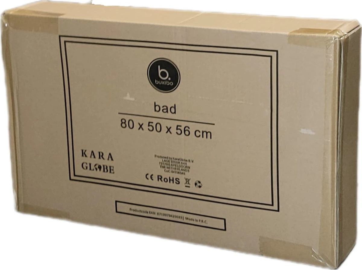 Opzetbaar Bad - 1 Persoons Balkonbad - Bad/ Tub Met Afvoerslang - Opzet Bad - 70x70cm - Ijsbad / Ijschallenge - Afbeelding 7