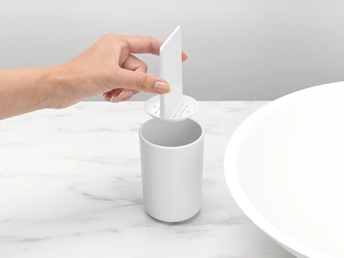 Brabantia ReNew Tandenborstelhouder - Met Inzet - White - Afbeelding 5