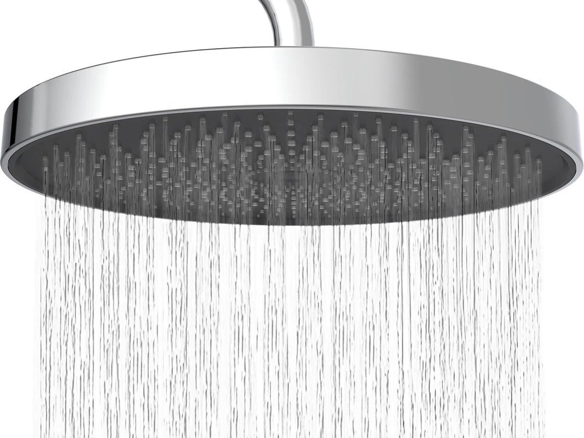 SCHÜTTE La Rochelle Hoofddouche - Ø 26,0 Cm - 1/2"-aansluiting - Chroom & Antraciet - Afbeelding 3