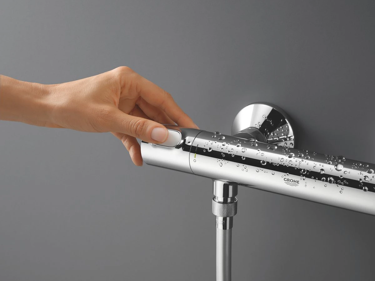 GROHE Precision Flow Thermostatische Douchekraan - EcoJoy® - EcoButton - 15cm - 34840000 - Afbeelding 9