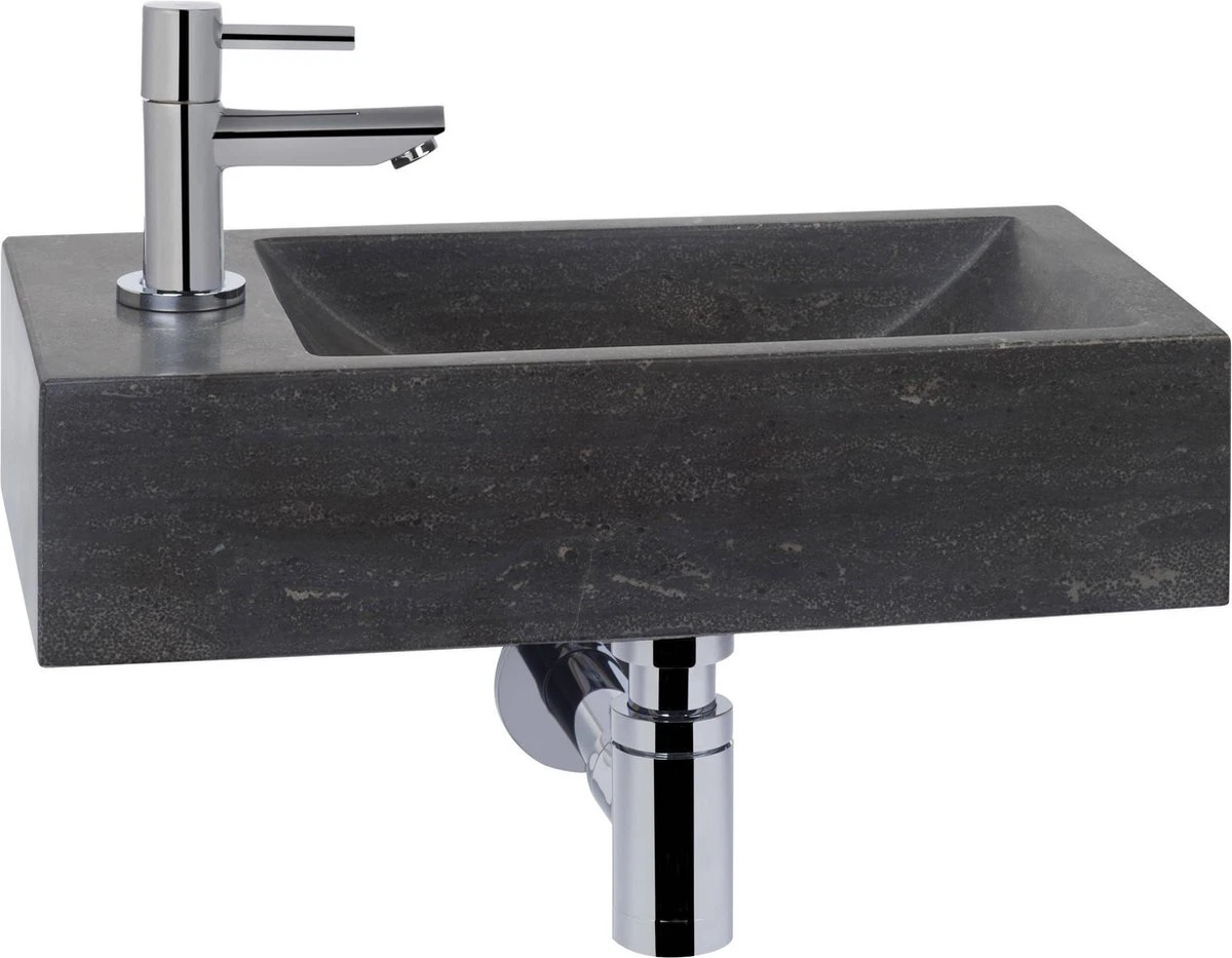 Saqu Casa - Wastafelkraan - Fonteinkraan Voor Het Toilet - Chroom - Koudwaterkraan - Afbeelding 3