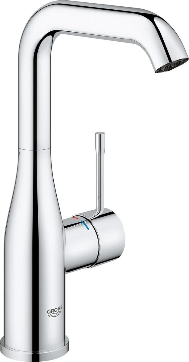 GROHE Essence New Wastafelkraan - Met EcoJoy® - Draaibare Uitloop - Zonder Waste - Chroom - 23541001