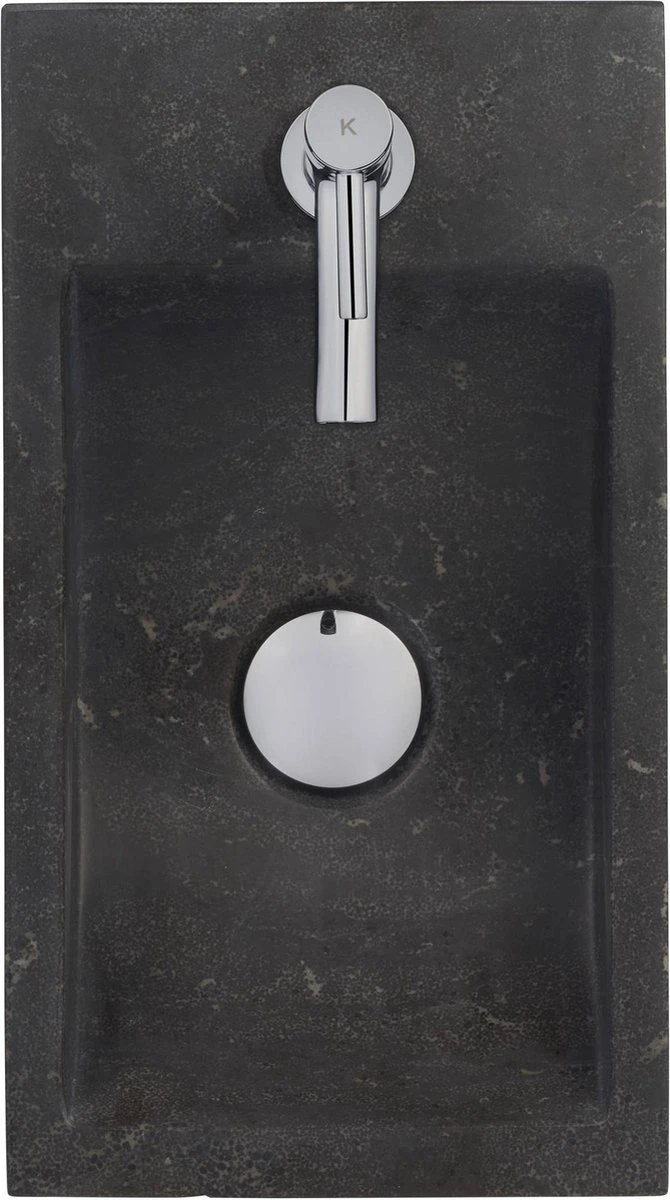 Saqu Casa - Wastafelkraan - Fonteinkraan Voor Het Toilet - Chroom - Koudwaterkraan - Afbeelding 2