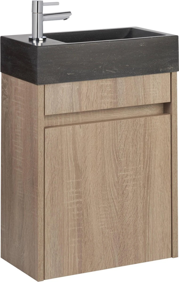 Saqu Casa - Wastafelkraan - Fonteinkraan Voor Het Toilet - Chroom - Koudwaterkraan - Afbeelding 5