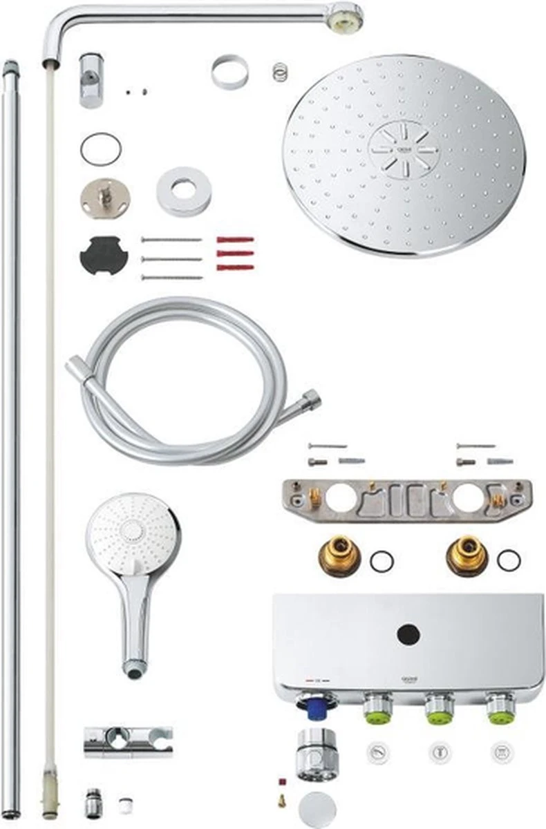 GROHE Euphoria SmartControl 310 Regendouche - CoolTouch - FastFixation - ø 31 Cm - Chroom - Afbeelding 8