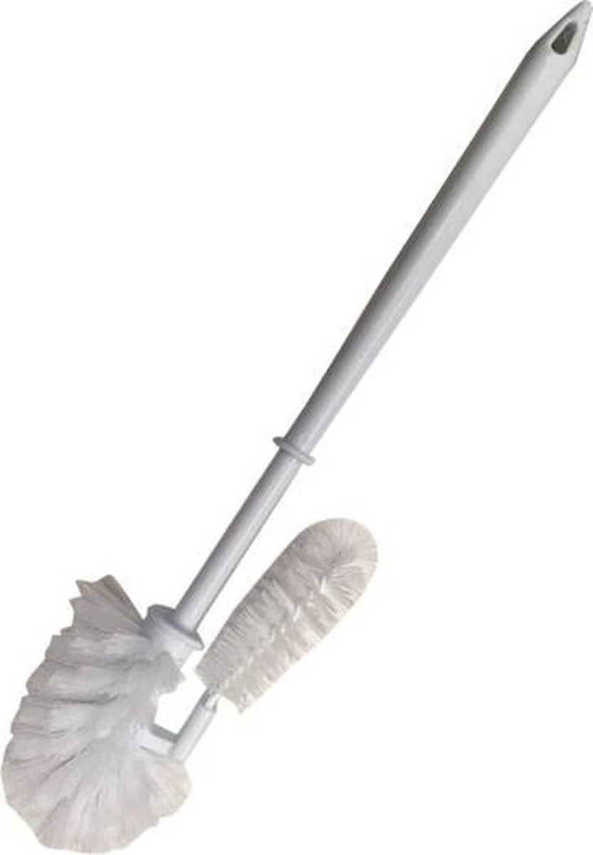 Lifetime Clean Toiletborstel Met Randreiniger 40 Cm Wit - Afbeelding 3