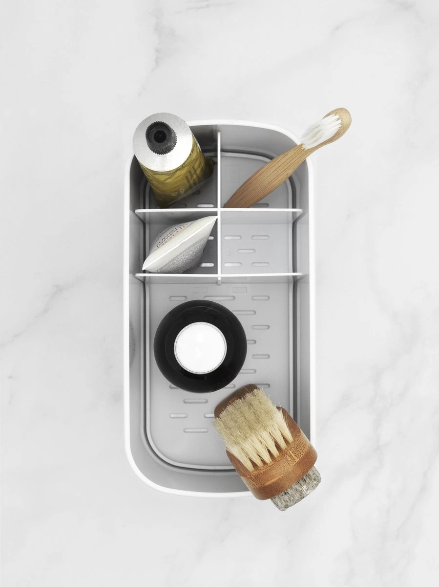 Brabantia ReNew Tandenborstelhouder - 11 X 19,6 X 9,9 Cm - White - Afbeelding 11