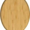 SCHÜTTE WC-Bril 81001 NATURAL BAMBOO - Massief Bamboe - Verchroomde Scharnieren