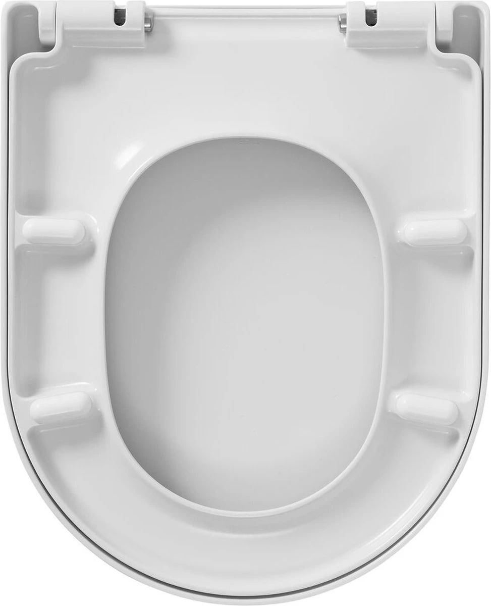 Tiger Memphis - Toiletbril Met Deksel - WC Bril - Duroplast Wit - Afbeelding 5